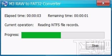 M3 RAW To FAT32 Converter下载,硬盘驱动器修复工具