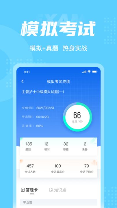 主管护士中级考试聚题库手机版下载,主管护士中级考试聚题库,备考app,题库app